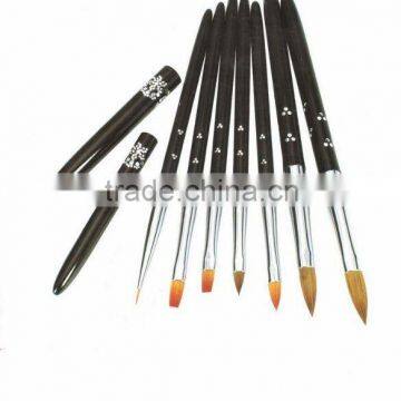 Kolinsky Hair Professional Nail Brush Set