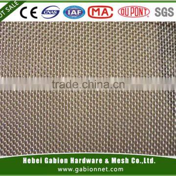 pure silver woven wire mesh/ sliver weave wire mesh