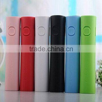 2015 Hotselling 2600mah Usb Portable Power Bank External Battery