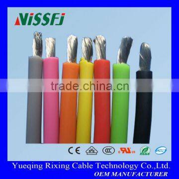 UL3133 silicone rubber cable heat resistant oil resistance main use for high temperature service