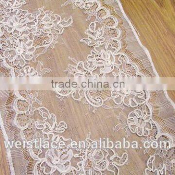 fashion lace trinming/beautiful bridal veil/african style dress