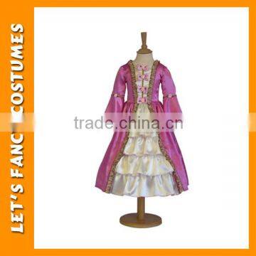 PGCC0078 high-end girl pink royal princess dress party costume