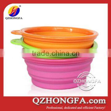 Custom Silicone Folding Pet Bowl/Pet Folding Bowl