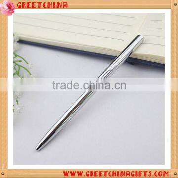 Top Grade Business Custom Hotel Copper Pen Holder Chromium Plated Advertising Pen photo-6