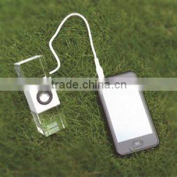 Led Lighting Portable Speaker Crystal Speaker With High Quality photo-2
