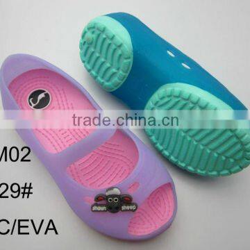 Fashion kids eva shoes sandals