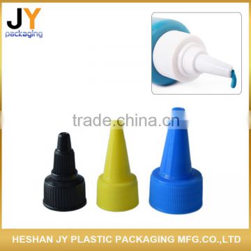 Hot sale plastic customized BPA free ketchup bottle cap 18mm 20mm plastic bottle cover