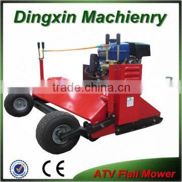 ATV flail mower with 15*600-6 tires