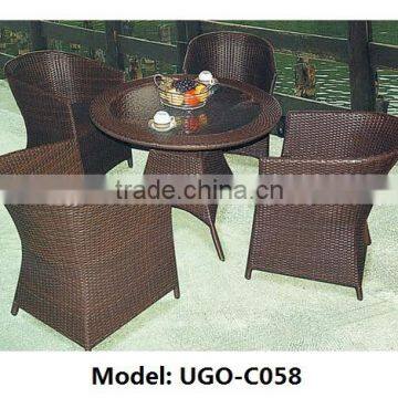 UGO furniture 2014 modern rattan outdoor table UGO-C058 hot sale