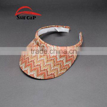 Customize Sun Visor Cap Wholesale High Quality Sun Visor Hat With Custom Logo