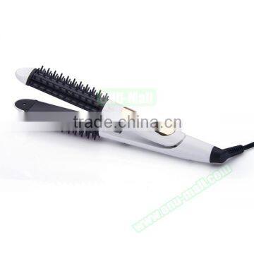 2 in 1 High Quality Hair Iron Brush, Hair Brush Straightener, Hair Straightening Brush