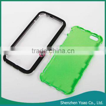 PC And TPU Case With Dustproof Touch Screen Cover For iPhone 6 Case Wholesale