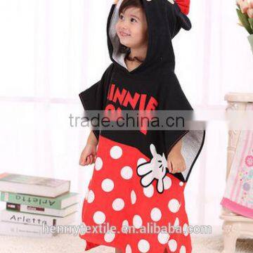 baby bath towel Cartoon Minnie towel