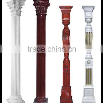 Customized Wedding Decoration Pillars Plastic Fiberglass Roman Column