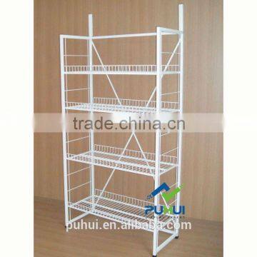 4 layers heavy duty wire shelf rack with trade assurance