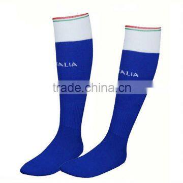 National soccer socks , grade ori football sock , wholesale soccer stocking custom
