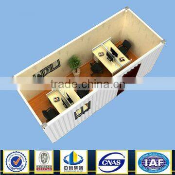 Rapid assembly flat packed container office