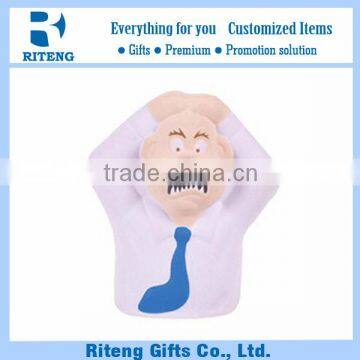 Cartoon Figure Man Shaped Stress Ball