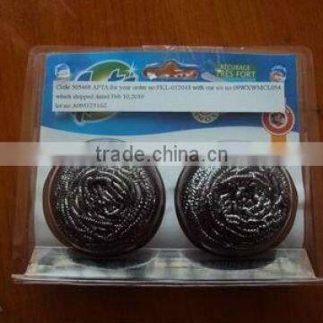 stainless steel scrubber, stainless steel pot scourer, cleaning ball