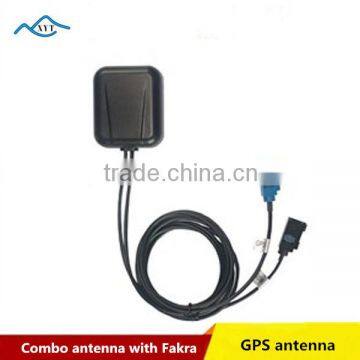 Factory price Dual band gps gsm Combined active antenna with Fakra connector