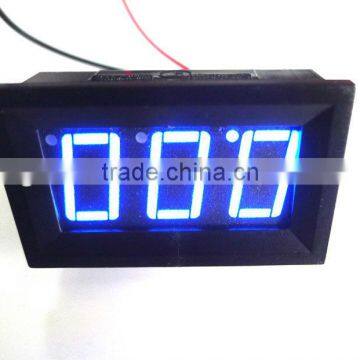 Blue Digital DC 0-10A display ammeter / Ampere Meter Test