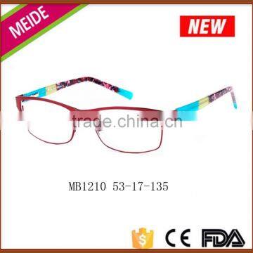 New trend model fashionable ladies spectacles frames stainless steel                        
                                                                                Supplier's Choice