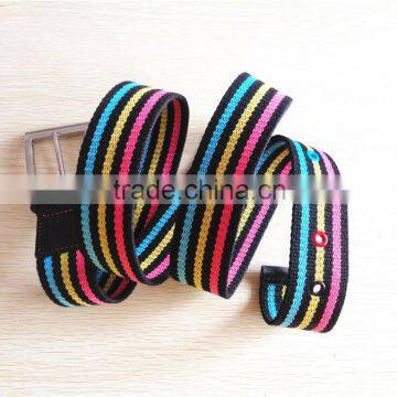 Factory Customized Canvas Sport Cotton Fabric Belt photo-2