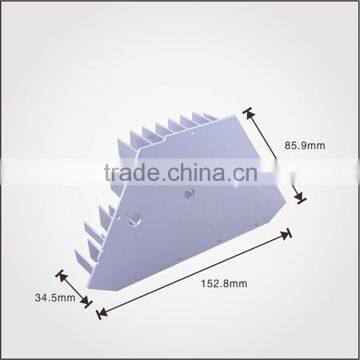Aluminum Al1070 Cold Forging Heatsink for Led Light / Street Lamp