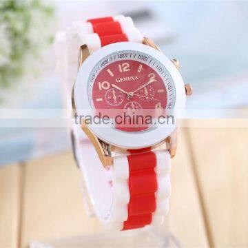 Fashion Colorful Women Silicone Watch photo-5