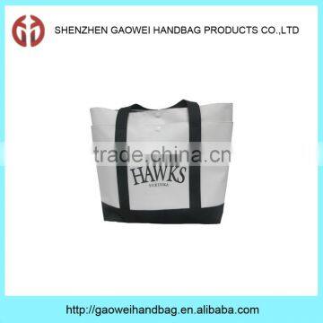 Wholesale Women's Casual white printed tote bag