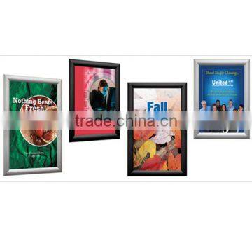 25mm aluminum snap frame poster holder A1/A2/A3/A4 window display snap board