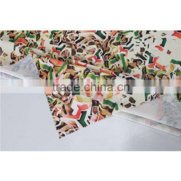 Different Kinds of Pattern Interlock Poly Bingo Print Knit Crepe Fabric photo-3