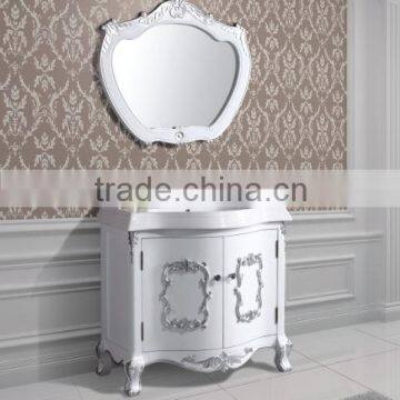 China European Antique Solid Wood Bathroom furniturer supplier