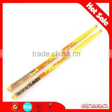 OEM Custom Wooden Colorful wood drumstick 5A/5B/2A/2B Wood drumstick                        
                                                Quality Choice