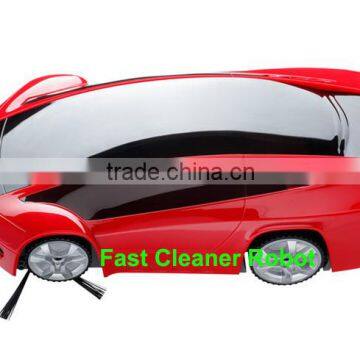 Car styling remote control robot dry vacuum cleaner and portable handheld vacuum cleaner double use
