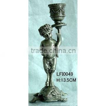 2012 crafts pewter sculpture candleholder