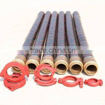 hot sale flexible hose for concrete DN150mm 6 inch pump rubber hose