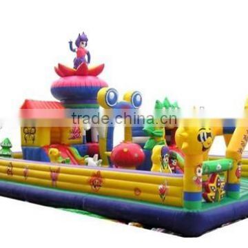 Forest Funny Big Kids Inflatable Fun City Amusement Playground, China Inflatable Bounce