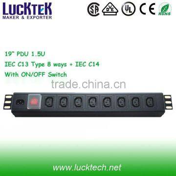 8 Ways Industrial socket IEC C13 type