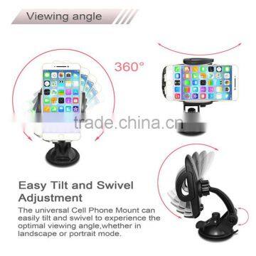 2016 New Hand Free Windshield Dashboard Phone Mount GPS Car Holder photo-4