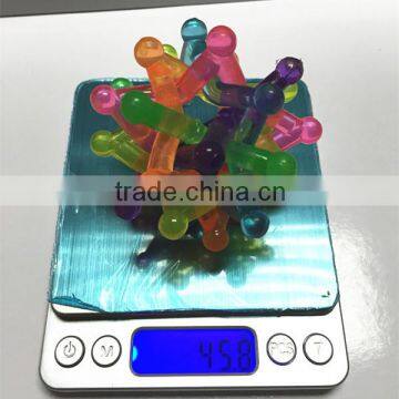 LED Flashing Transparent Ball Stress Ball With Light photo-3