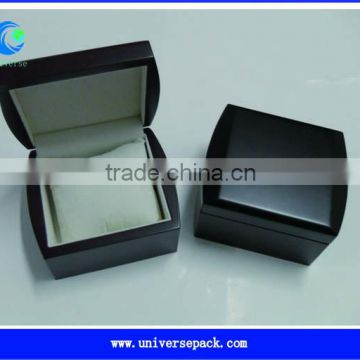 Fine Workmanship Watch Box Classic Black High Quality Timber Material Boxes