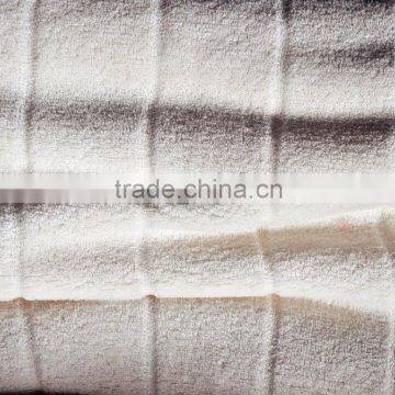 drop needle fleece fabric