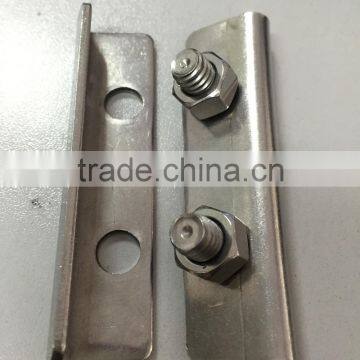new products 2015 electroplate finish stainless steel Splice Clamp