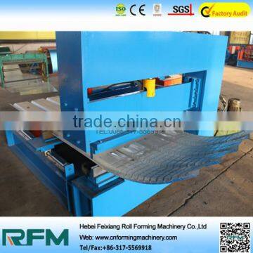 Metal sheet curving machine construction machine