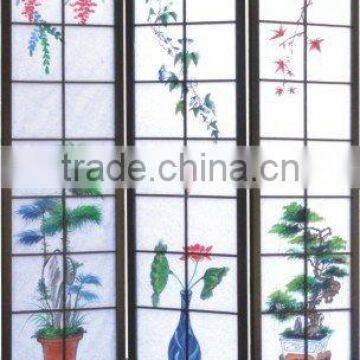 Miniature garden Shoji Screen