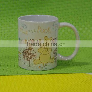 300-400ml handle mug with wenny bear design