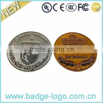 custom nickel bronze plating metal coin