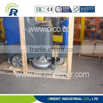 Germany Technology Professional Waiting Lounge Outdoor Ride on Washer Commercial Floor Scrubbers Machine With Lead Acid Battery photo-4