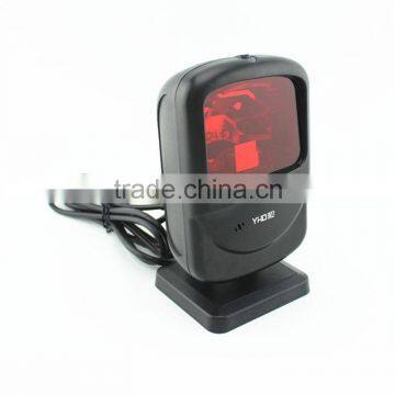 RS232 1d laser Omnidirectional flatbed mini usb Barcode Scanner